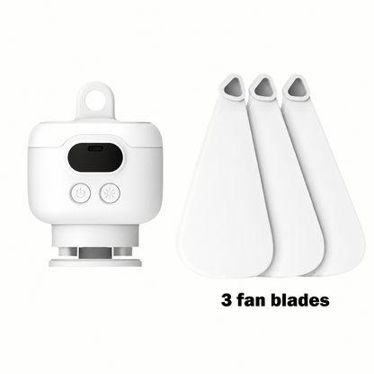 🌟2-in-1 Rechargeable Camping Lantern & Fan – Portable, Hangable & USB Rechargeable