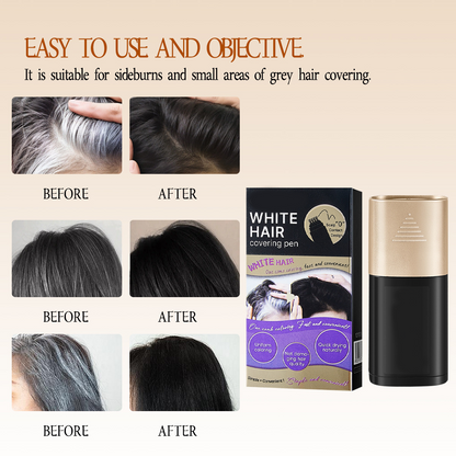🔥Last Day 55% OFF🔥Instant Grey Hair Cover Comb-LONG-Lasting & Transfer-Resistant💧