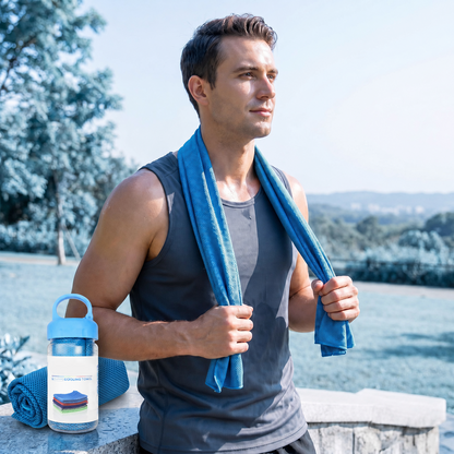 🩵Last Day Buy 1 Get 1 Free🩵🌞 Summer Essential-❄Absorbent Quick-Drying Gym Cooling Towels