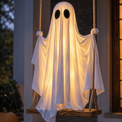 🔥Last Day 55% OFF🔥Halloween Hanging Swing Ghost👻