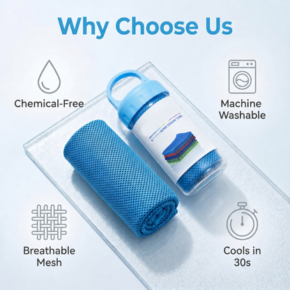 🩵Last Day Buy 1 Get 1 Free🩵🌞 Summer Essential-❄Absorbent Quick-Drying Gym Cooling Towels