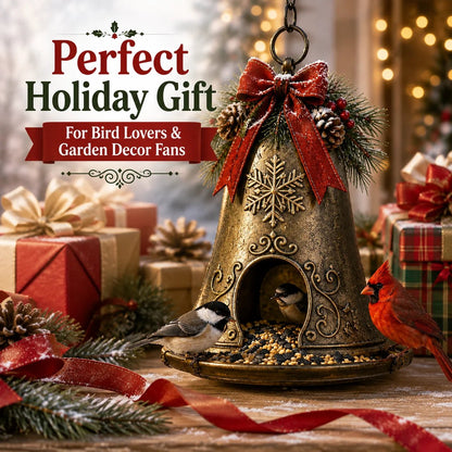 🐦Christmas Themed Bird Feeder Set | Decorative Hanging Backyard Feeders