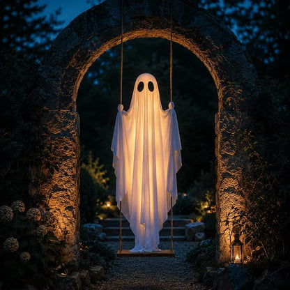 🔥Last Day 55% OFF🔥Halloween Hanging Swing Ghost👻