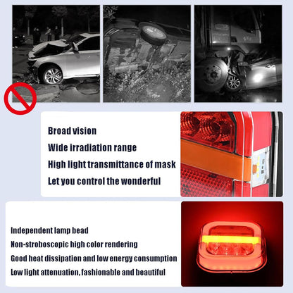 🚛 Wireless LED Trailer Lights – 2.4GHz Signal, IP67 Waterproof Brake & Turn Lights