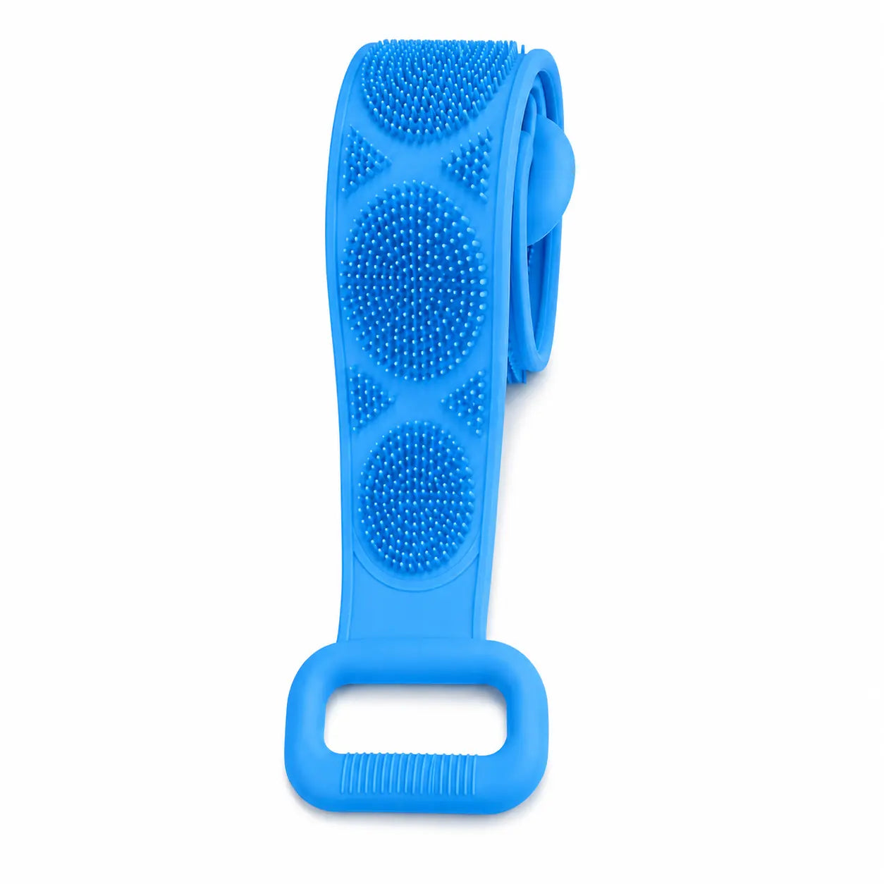 Silicone Bath Brush, Double-Sided Back Scrubber for Body Cleansing & Exfoliating