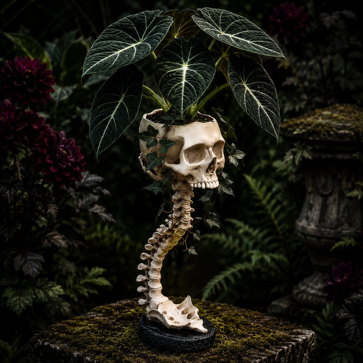 💥 Flash Sale 50% OFF 💀 Skull Planter 🪴 Bold Decor for Plant Lovers