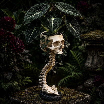 💥 Flash Sale 50% OFF 💀 Skull Planter 🪴 Bold Decor for Plant Lovers