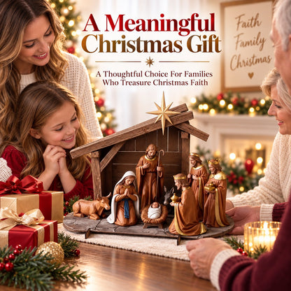 🎁 Christmas Tabletop Keepsake | Warm, Timeless Holiday Decor for Your Home
