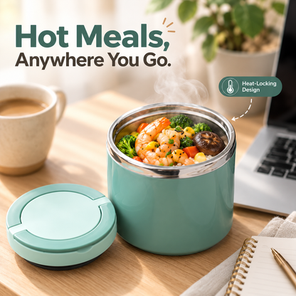🍲Portable Insulated Stainless Steel Lunch Box