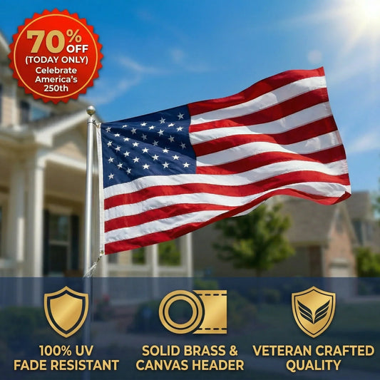 🔥Last Day Promotion🔥 🇺🇸 American Flag – Celebrate 250 Years of Freedom 🇺🇸