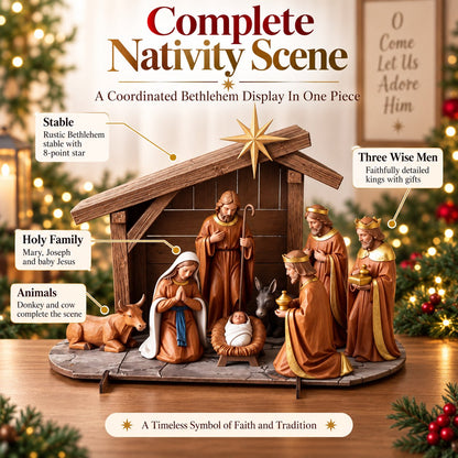 🎁 Christmas Tabletop Keepsake | Warm, Timeless Holiday Decor for Your Home