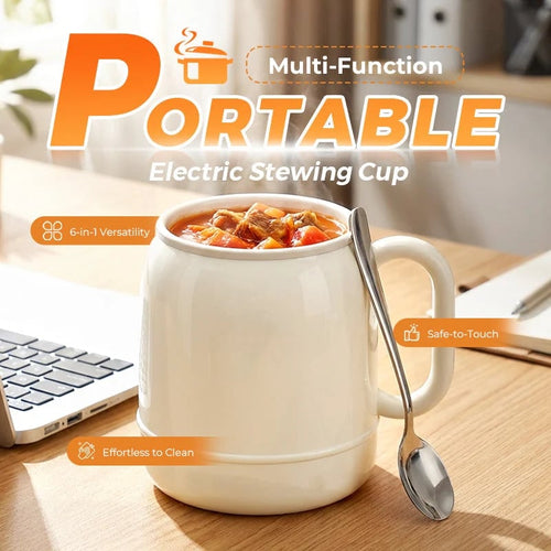 🔥🔥 Multi-Function Portable Electric Stewing Cup