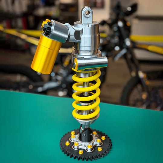 🚗 Shock Absorber LED Lamp – The Ultimate Gift for Car Lovers