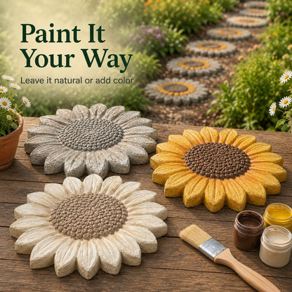 💥LAST DAY｜55% OFF 🌻Reusable Sunflower Stepping Stone Mold
