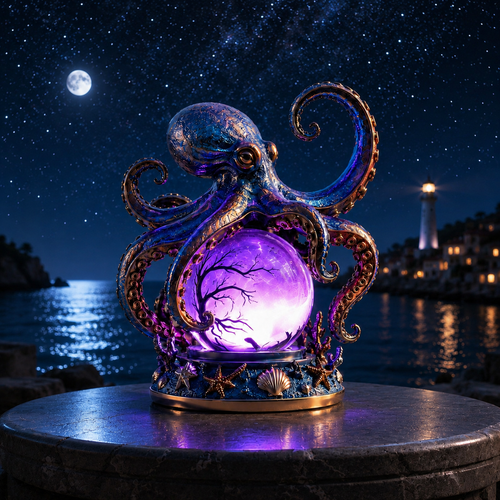 ⏰Final 47% OFF🐙 Deep Sea Octopus Crystal Ball Lamp