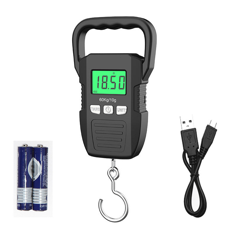 ⚖️Digital Luggage Scale – 🧳50kg/110lb Portable Hanging Travel Scale