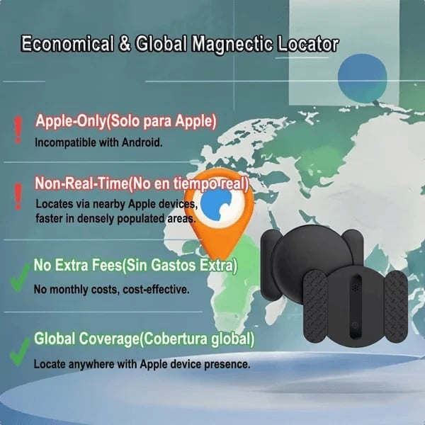 📱🚗Smart GPS Tracker With Magnetic Case – Real-Time Vehicle Tracking For iPhone & Android
