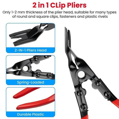 🔥LAST DAY SALE 50% OFF🛠️Automotive Electrical Disconnect & Trim Clip Pliers Set