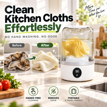 Ahlwocore mini portable cordless washing machine product image 2