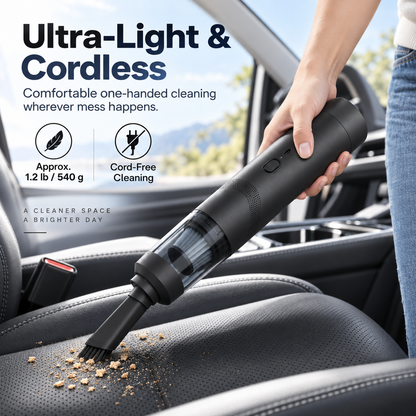 💥LAST DAY SALE 50% OFF💥 Cordless Handheld Car Vacuum
