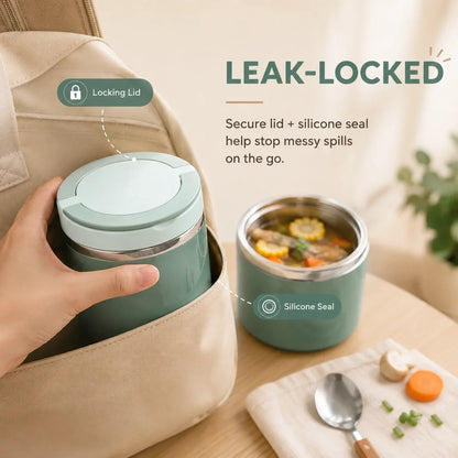 🍲Portable Insulated Stainless Steel Lunch Box