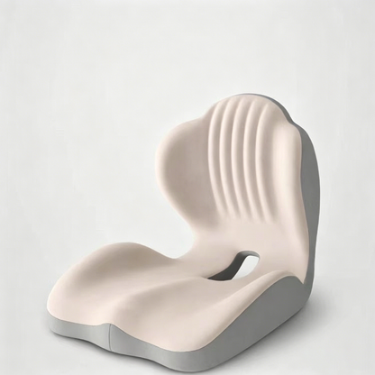 ❤️Sit Longer in Comfort with Ergonomic Memory Foam Back & Seat Support