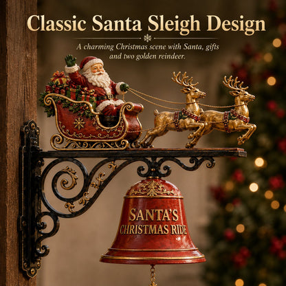 🎅🔔 Santa’s Sleigh Bells 🎄 Charming Christmas Decoration