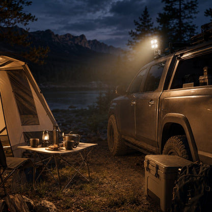 🔦 360° Magnetic LED Pod Light – Car, Camping & Emergency