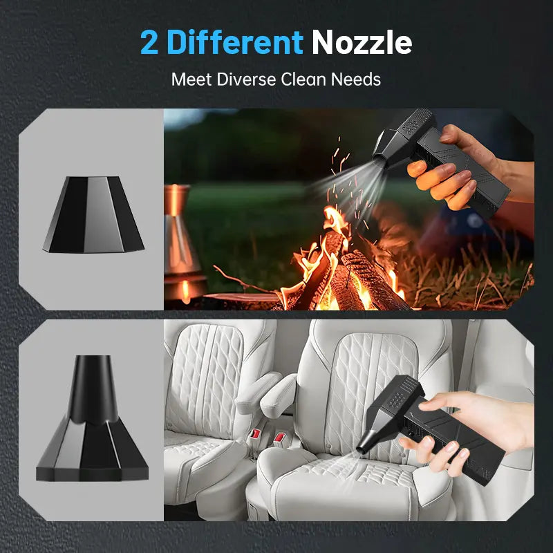 💨Super‑Strong Turbo Airflow✨Mini Rechargeable Portable Handheld Jet Fan | 49% Limited‑Time Discount
