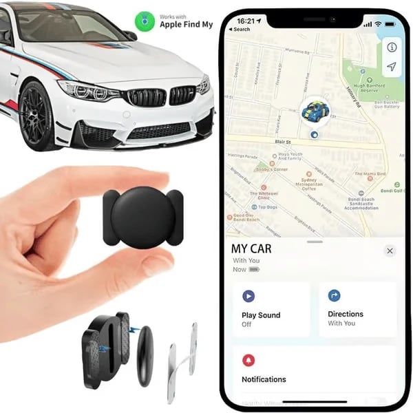 📱🚗Smart GPS Tracker With Magnetic Case – Real-Time Vehicle Tracking For iPhone & Android