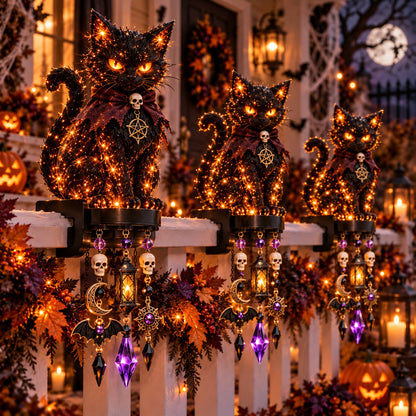 👻🎃 Halloween Character Cascade Railing Lights