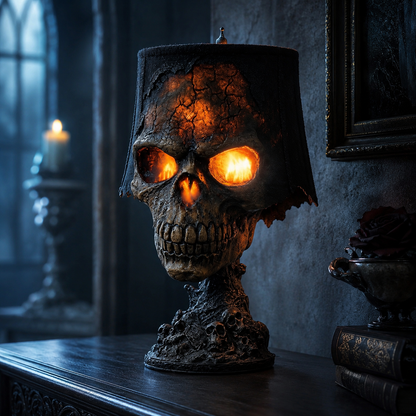 Last Day 45% OFF & Free Shipping🔥🔥Molten Skull Lava Lamp💀