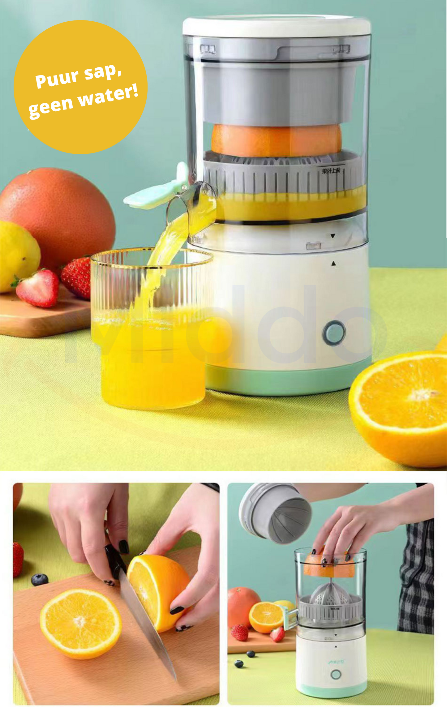 Electric Citrus Juicer - FreshPress-Nora Luxe