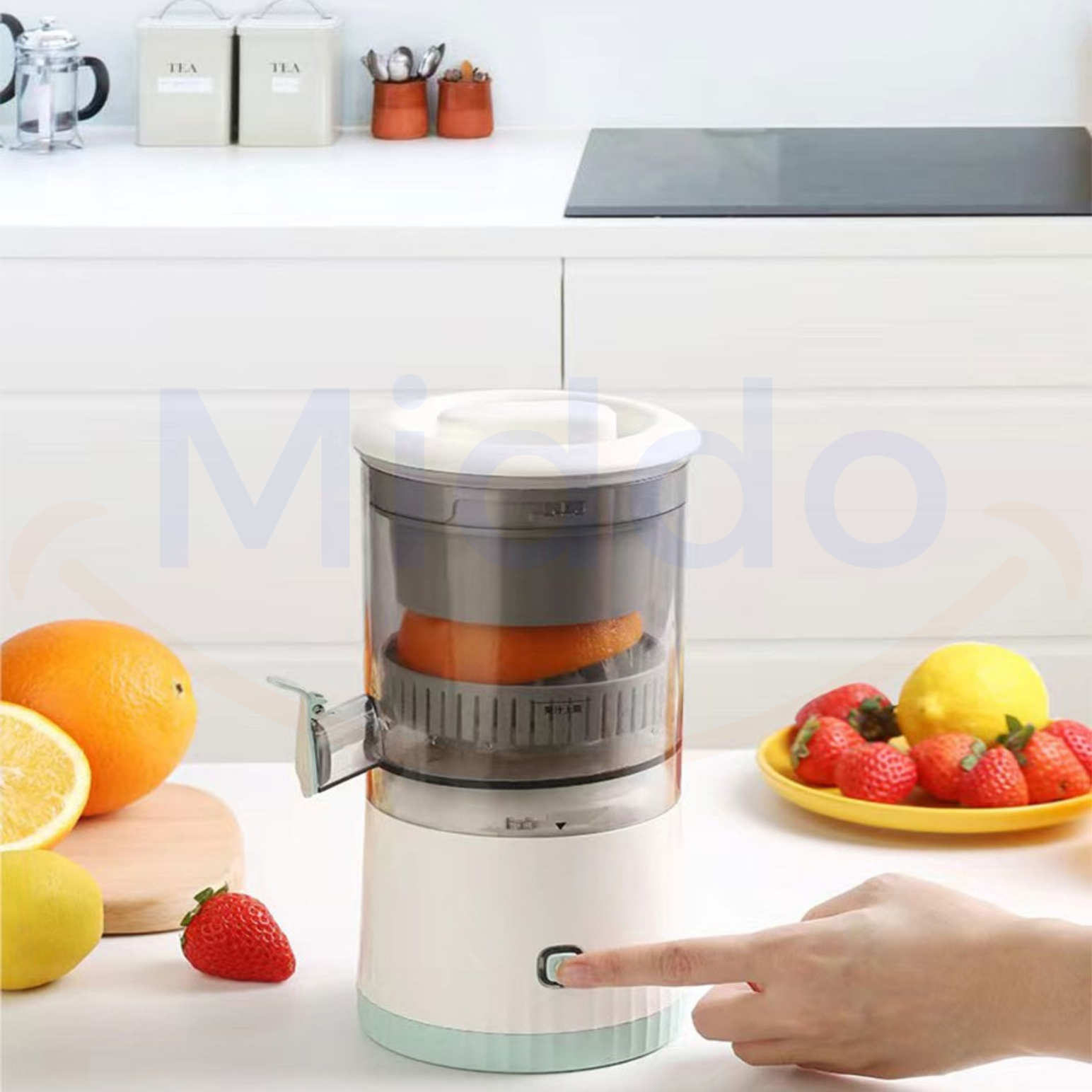 Electric Citrus Juicer - FreshPress-Nora Luxe