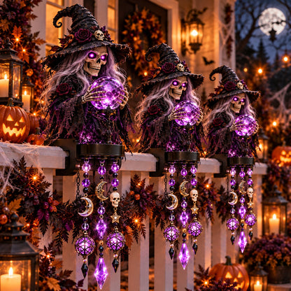 👻🎃 Halloween Character Cascade Railing Lights