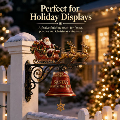 🎅🔔 Santa’s Sleigh Bells 🎄 Charming Christmas Decoration