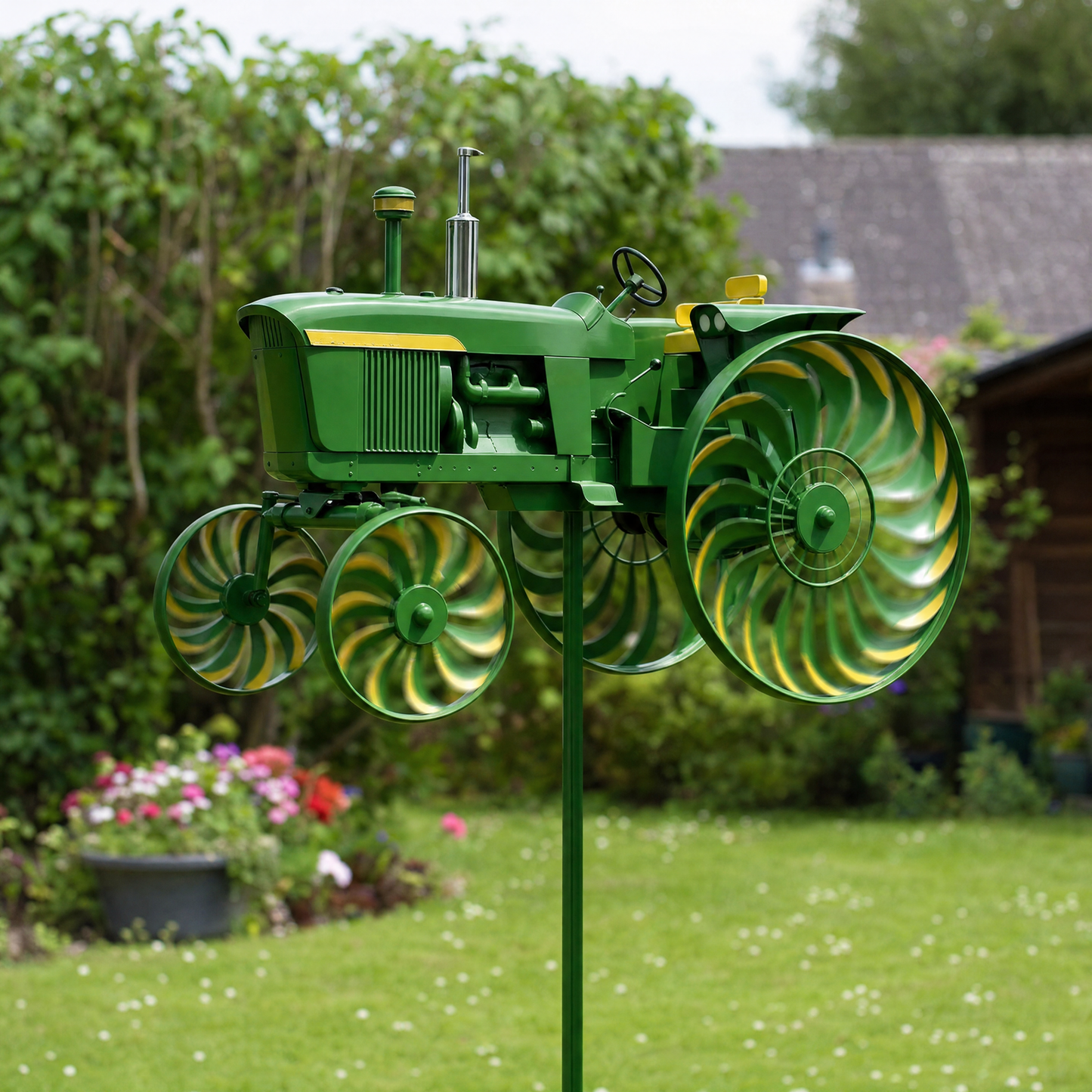 🔥HOT SALE 55% OFF 🚜Earl's Handmade Tractor Wind Spinner