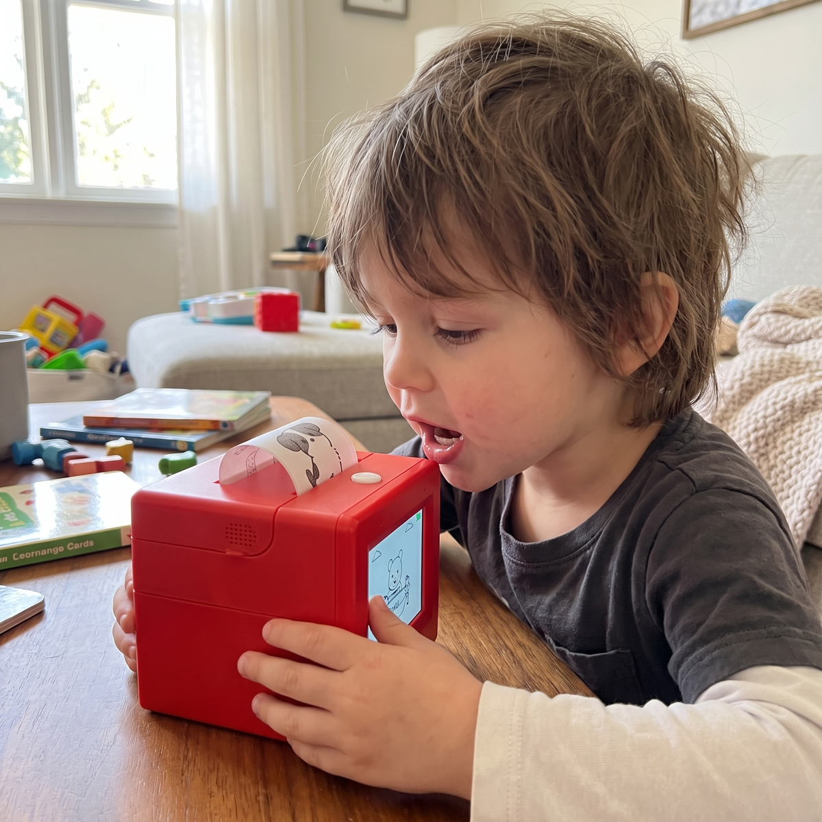 Ahlwocore voice-activated mini sticker printer - Mini Sticker Printer
