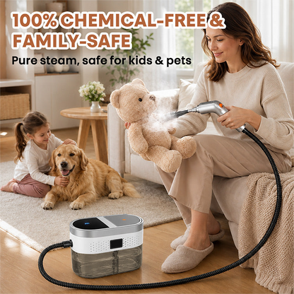 248°F Portable Handheld Steam Cleaner Pro with 1200ML Water Tank