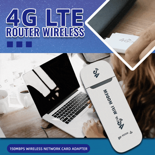 🎉 LAST DAY SALE – 60% OFF! 🔥 4G USB WiFi Router – 150Mbps, 10-User Hotspot, Global SIM Unlocked & Plug-and-Play ⚡