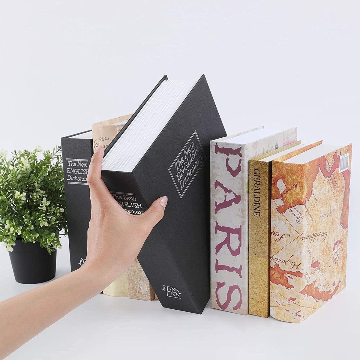 📕 Secret Book Safe ✦ Discreet Hidden Storage Box for Valuables