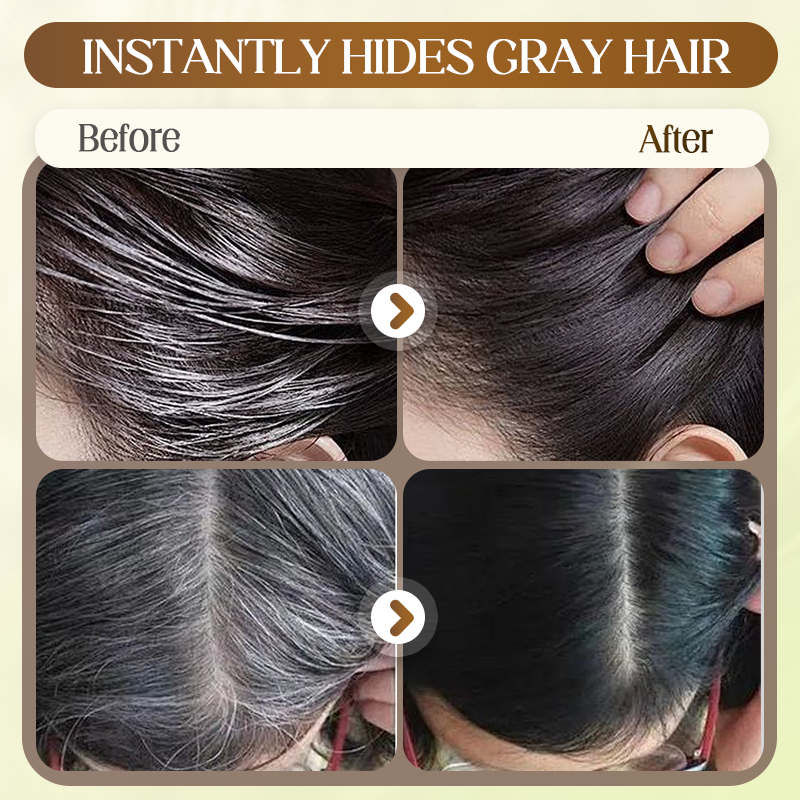 🔥Last Day 55% OFF🔥Instant Grey Hair Cover Comb-LONG-Lasting & Transfer-Resistant💧