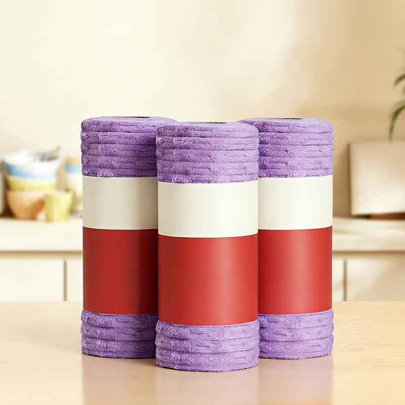 🧼 Reusable Cleaning Cloth Roll ✨ Tear Off, Wash & Reuse