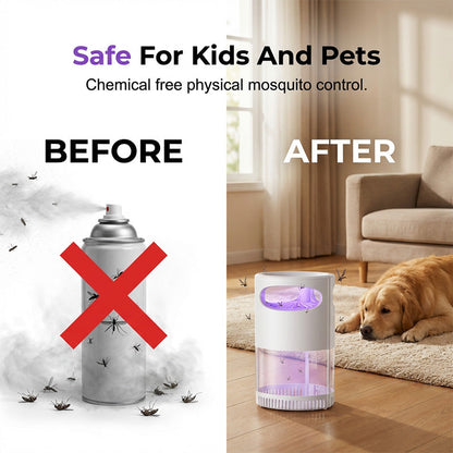 ⏳Last Hours 50% OFF! UV Mosquito Killer Lamp – USB powered.🦟🌙✨
