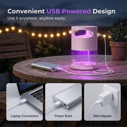 ⏳Last Hours 50% OFF! UV Mosquito Killer Lamp – USB powered.🦟🌙✨