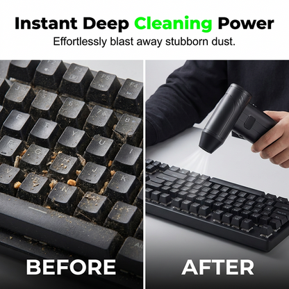 💨100,000 RPM Turbo Power🔥High-Speed Air Duster & Blower -⚡50% OFF Today