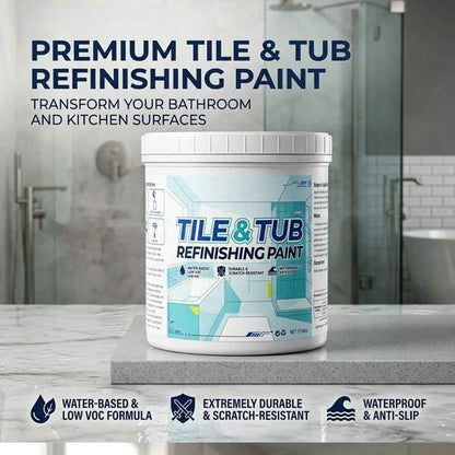 🔥Hot Sale - 49% OFF🔥Premium Tile & Tub Refinishing Paint Kit