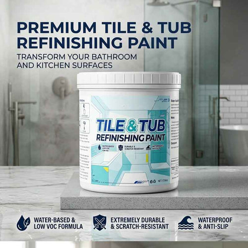 🔥Hot Sale - 49% OFF🔥Premium Tile & Tub Refinishing Paint Kit
