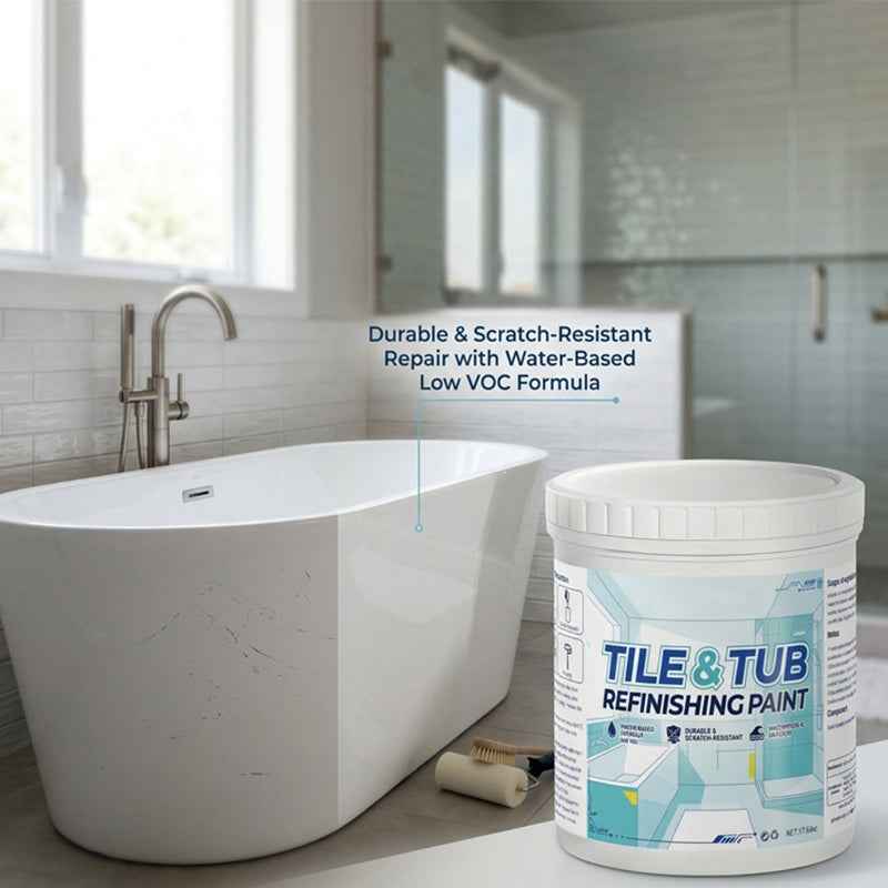 🔥Hot Sale - 49% OFF🔥Premium Tile & Tub Refinishing Paint Kit