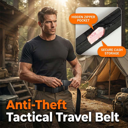 ✨Anti-Theft Tactical Travel Belt | Hidden Secret Money Pocket Inside